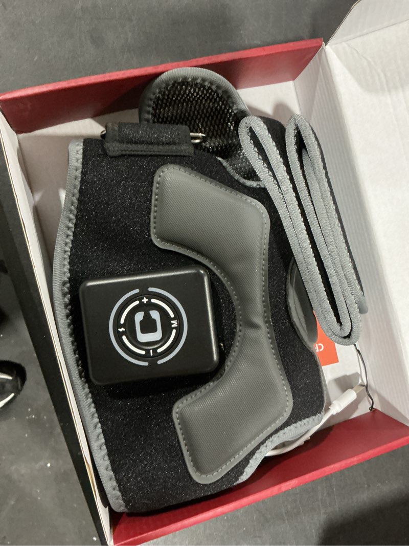 Condition photo showing Good Condition for 3D Red Light Therapy Vibration Massage Knee Brace - FSA Eligible HSA 5000mAh Cordless Knee Massager with 4 Vibration Areas, 660nm&850nm, Near Infrared Light Heated Device for Knee Elbow Shoulder Pain 2.0 Knee Brace