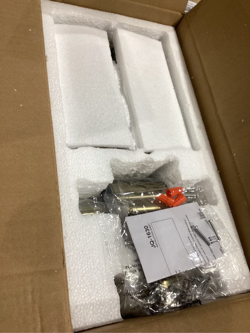 Condition photo showing Good Condition for ECOBRT Modern Vanity Light Fixture, Brushed Bronze Wall Sconce with Glass Rod Shades, Double Socket E12 Candelabra Base for Bathroom Mirror Lighting (Bulbs Not Included) Brushed Bronze-19.69IN Brushed Bronze