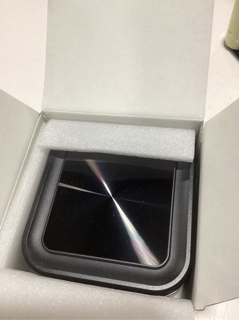 Condition photo showing Good Condition for 2 in 1 air purifier multifunctional smokeless ashtray for cigarette smoker, hepa filter reduce smoke, usb rechargeable smoke ashtray for home office car(ap070) black-flip-top-style normal