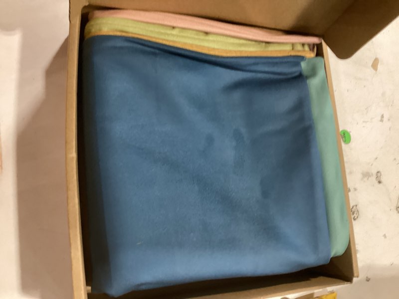 Condition photo showing New/Like New for 6 pcs boho calm down corner throw pillowcase 18x18 inch square boho throw pillow covers reading nursery home bedroom decor teacher counselor(covers only)