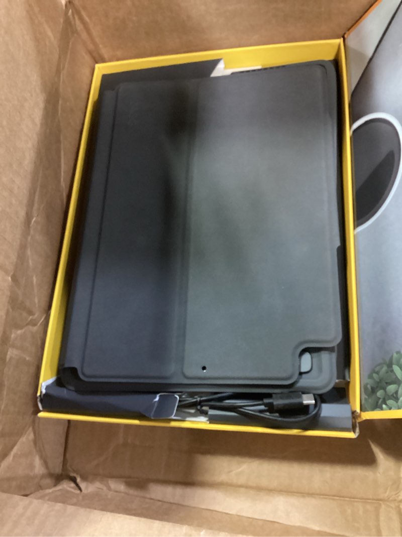 Condition photo showing As Is for ZAGG Pro Keys Detachable Case & Wireless Keyboard for Apple iPad 10.2" (Gen 9, 8, 7) - Bluetooth Pairing, Backlit Laptop-Style Keys, Apple Pencil Holder, 6.6ft Drop Protection, Black iPad 10.2 in Pro Keys