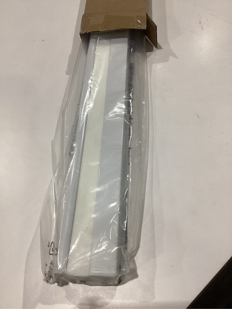 Condition photo showing New/Like New for lazblinds cordless cellular shades, blackout privacy honeycomb shades for home, thermal insulation noise reduction blinds for windows, 17'' w x 36'' h, white blackout-white 17'' w x 36'' h