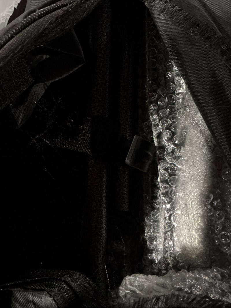 Condition photo showing Good Condition for KINGROCK Camping Table Foldable, Height Adjustable Aluminum Roll Up Table with Easy Carry Bag for Outdoor, Camping, Backyard BBQ, Beach and Picnic (Black) 47.2"D x 21.6"W x (19.6-32.6)"H Black