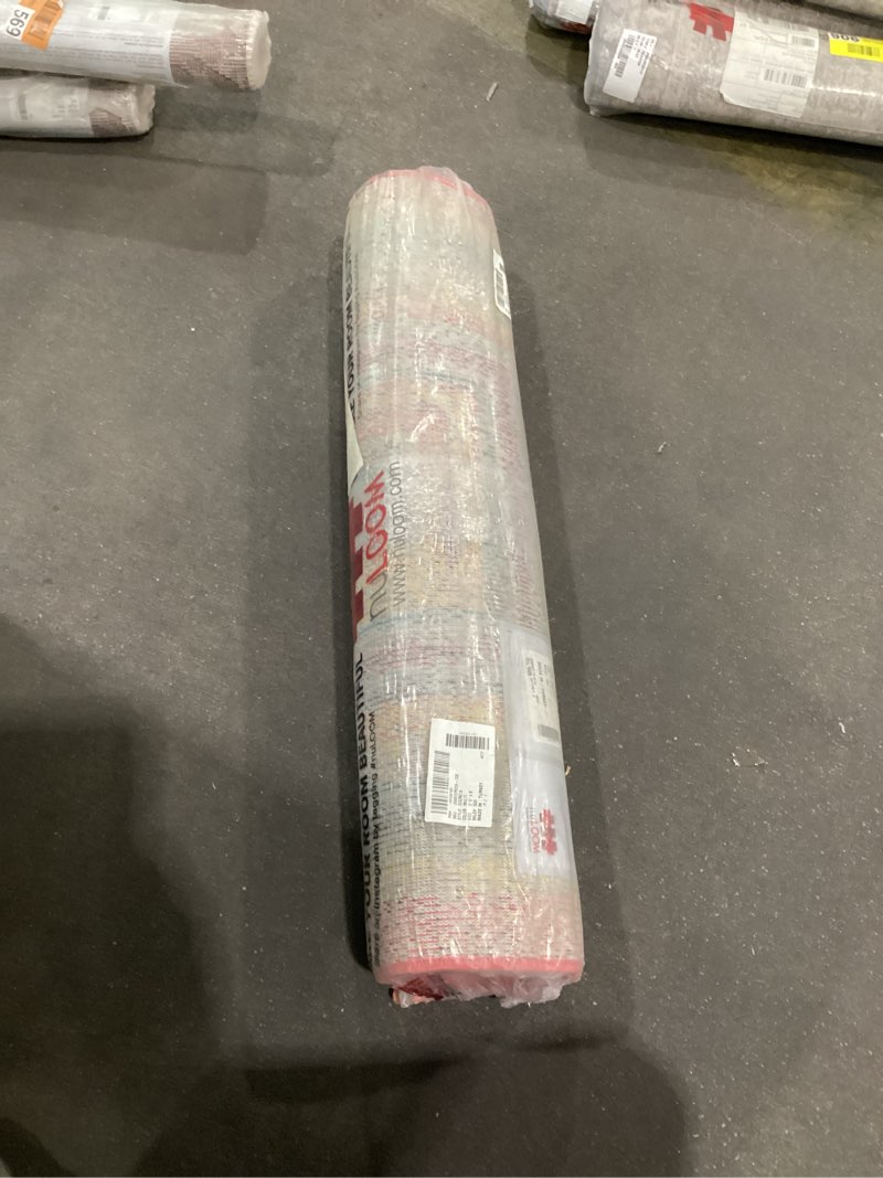 Condition photo showing Good Condition for nuLOOM Hargis Labyrinth Runner Rug, 2 ft 5 in x 8 ft, Multi Multi Color 2' 5" x 8'