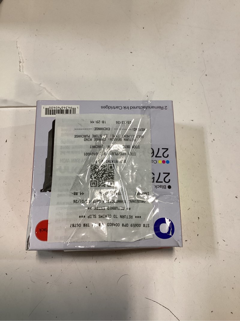 Condition photo showing New/Like New for onn remanufactured canon pg-275xl/cl-276xl high yield black & color 2-pack inkjet cartridge