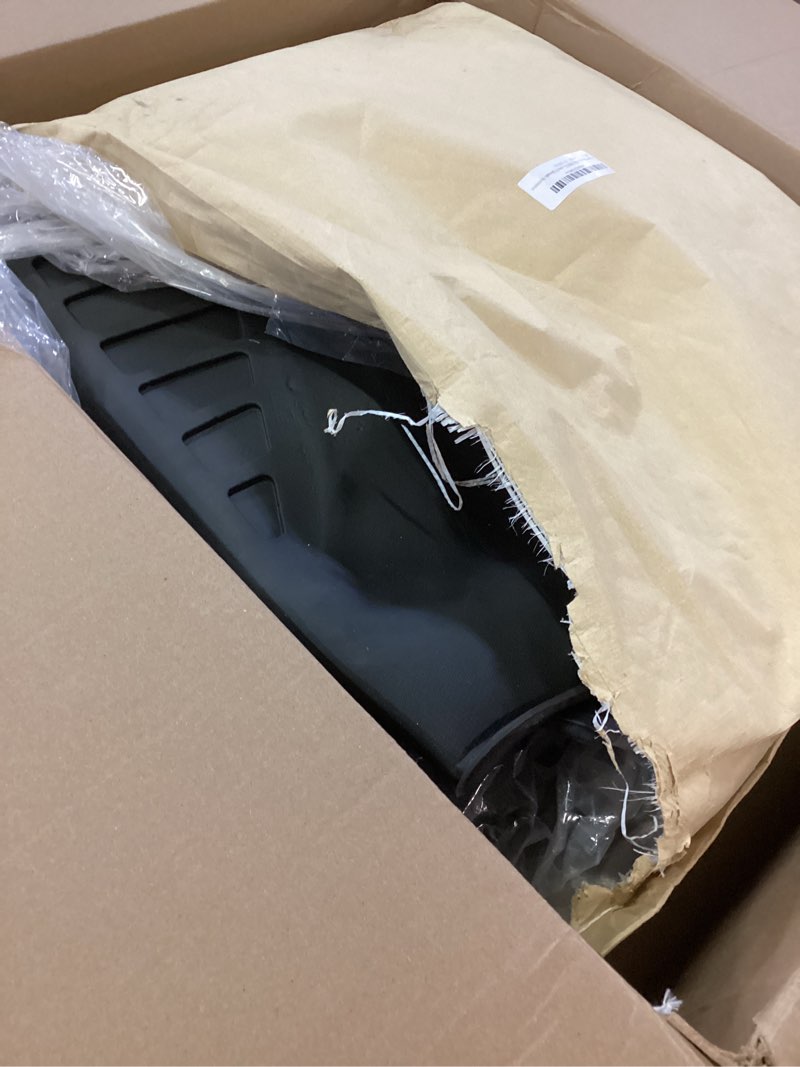 Condition photo showing As Is for floor mats custom for 2014-2018 chevy silverado/gmc sierra 1500 crew cab & 2015-2019 silverado/sierra 2500 hd/3500 hd crew cab,all weather protection for car mats antislip tpe floor liners accessories