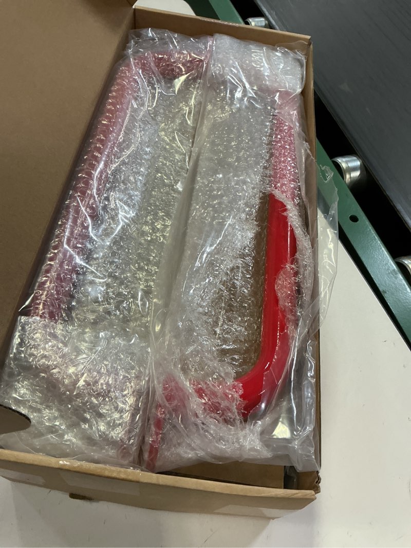 Condition photo showing Good Condition for ESPETS 17 Inch 6 Pieces Red Steel Handles for Outdoor Playground Accessories - Swing Set Attachment Grab Bars, Playset Safety Handles, Indoor Monkey Bars for Jungle Gym, Playhouse, Climbing Frame