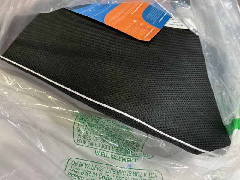 Condition photo showing Good Condition for lumbar support pillow for office chair, office home essentials,gifts for mom,dad, back support pillow for car, chair cushions,back pain relief improve posture,mesh cover double adjustable straps lumbar pillow/black 3d mesh