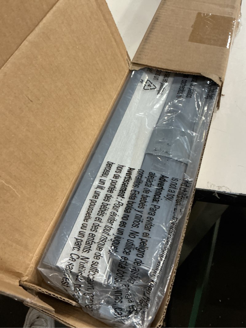 Condition photo showing New/Like New for lazblinds no tools no drill cordless cellular shades, blackout light blocking honeycomb shades for home, thermal insulation blinds for windows, 38" w x 64" h, dark grey blackout-dark grey 38" w x 64" h