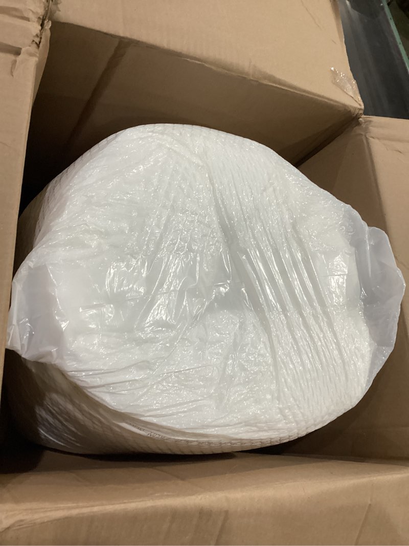 Condition photo showing As Is for serta goose feathers down fiber comforter king size duvet insert,100% cotton, hotel luxury hypoallergenic comforter all season medium warmth 106 x 90 in white white/all season king