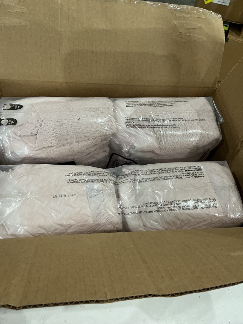 Condition photo showing New/Like New for depend fresh protection adult diapers, incontinence underwear for women, disposable, maximum, large, blush, 72 count (2 packs of 36), packaging may vary