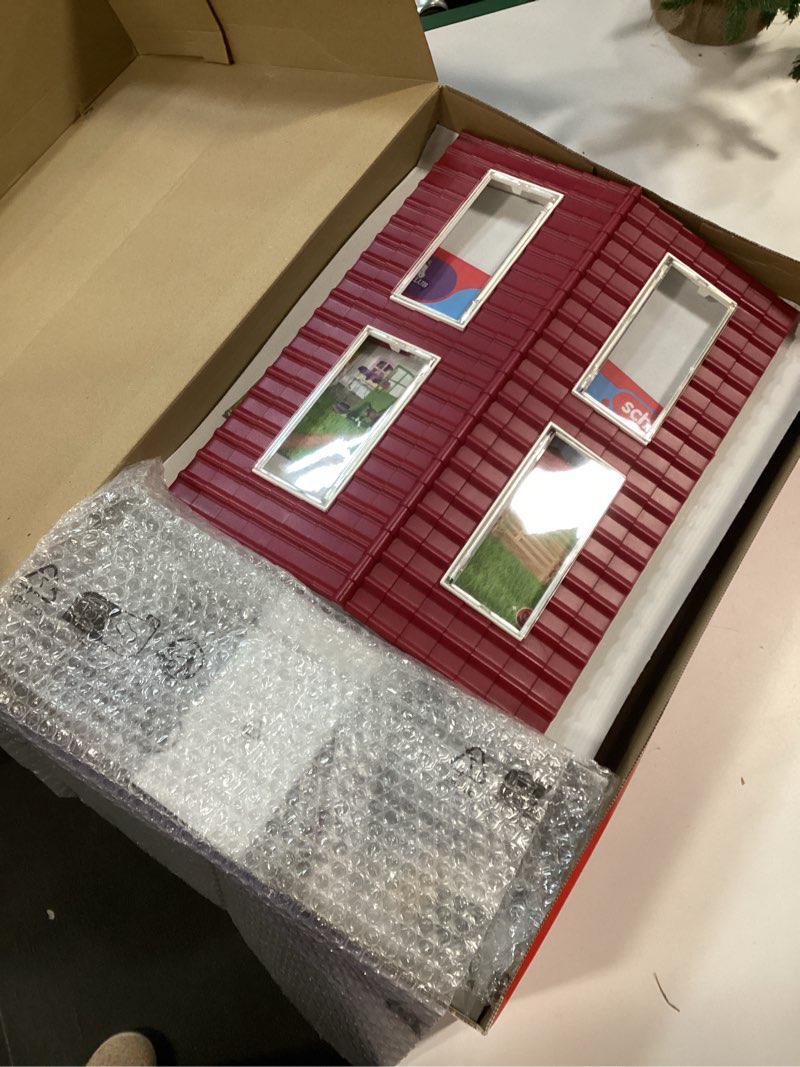 Condition photo showing New/Like New for Schleich Horse Club - 97PC Riding Center Horse Toy Playset with Rider, 2 Horses, Barn and Farm Figurine Accessories for Girls and Boys - Interactive Play Figures - Realistic Kids Toys Ages 5+ | 42344