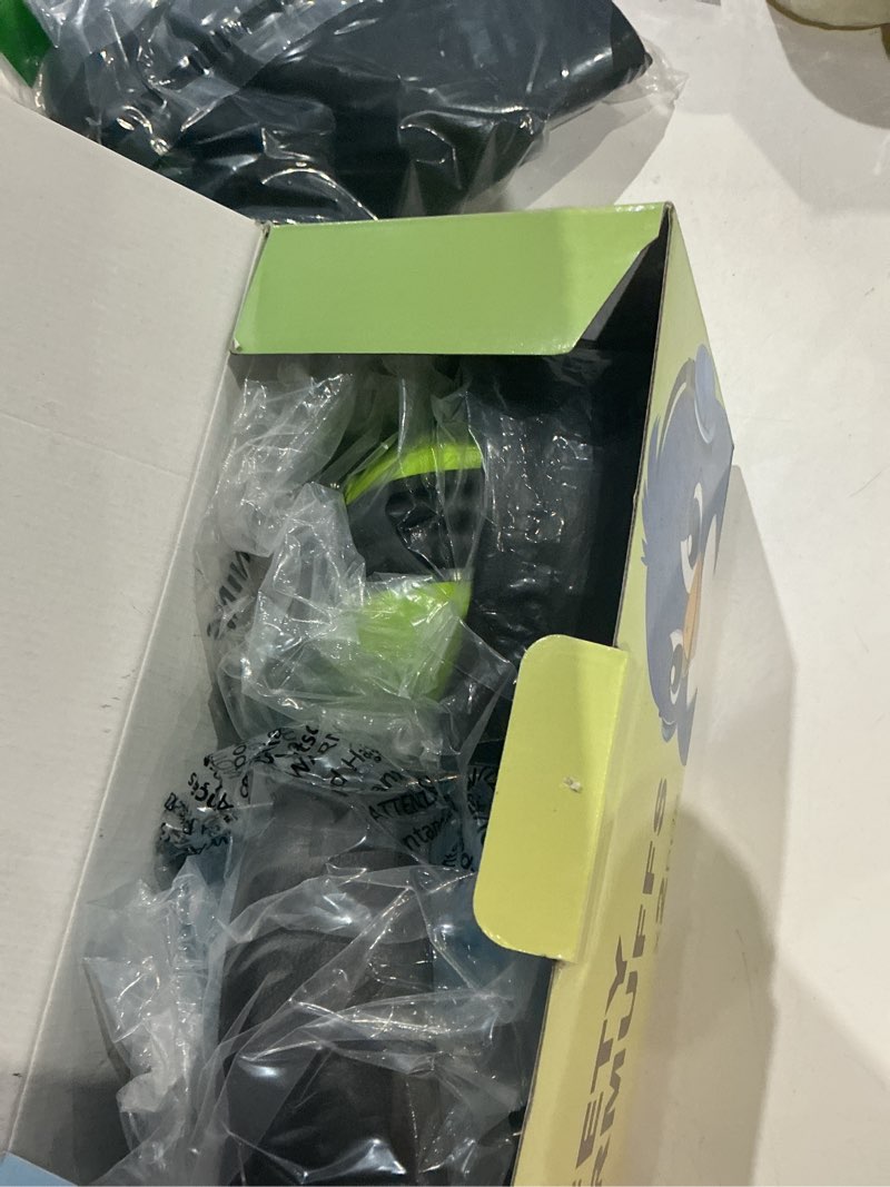 Condition photo showing Good Condition for 2 pack noise canceling headphones for kids, kids ear protection earmuffs for autism, toddler, children, noise cancelling sound proof earmuffs/headphones for concerts, air shows, fireworks pure green/blue 2 pack