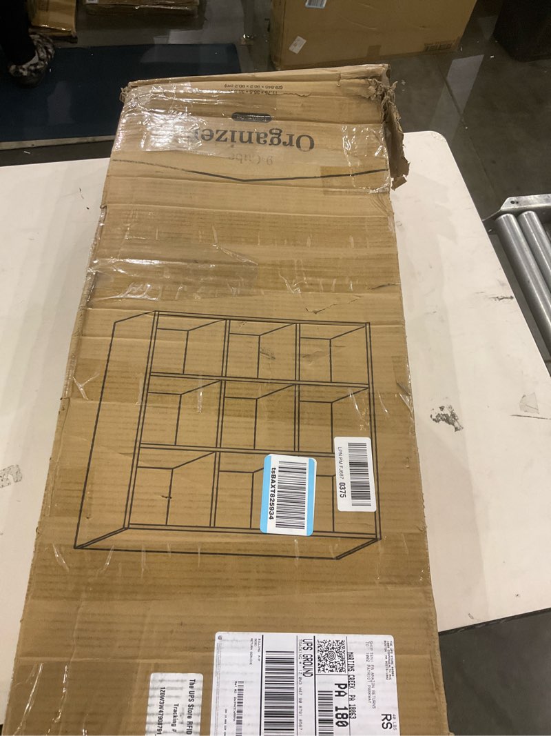 Condition photo showing Good Condition for 9 cube organizer, espresso