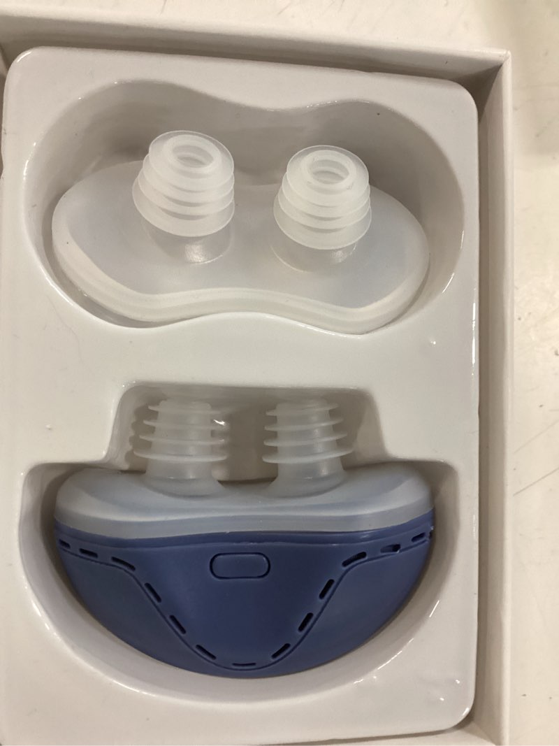 Condition photo showing Good Condition for anti snoring devices, double vortex snoring solution, effective snoring prevention, mini stop snoring devices, adjustable wind speed, suitable for all nose shapes and both men and women, b22-01