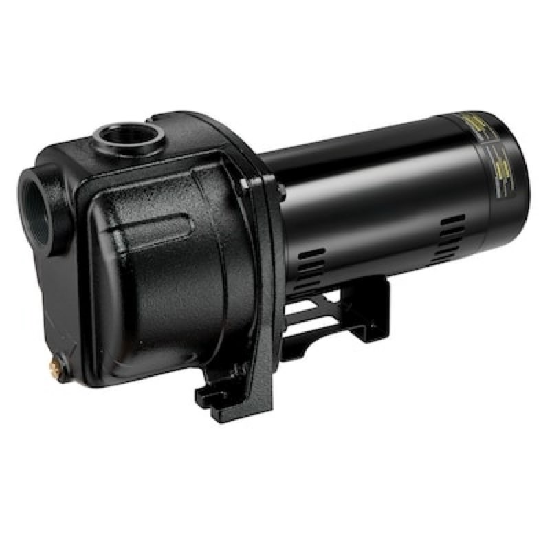 vevor 1.5 hp shallow well jet pump ac 115/230 volt 4250 gph dual voltage cast iron well jet