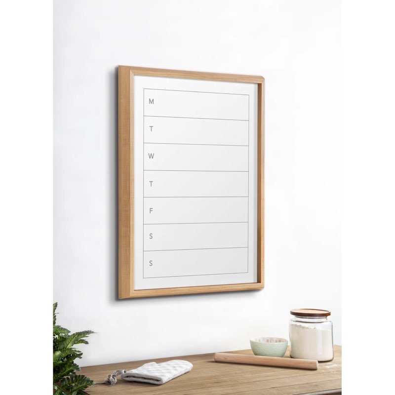 Weekly Menu by The Greative Bunch Studio - Picture Frame 18 x 24