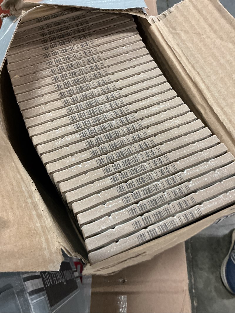 Condition photo showing Good Condition for princess bianco 5 in. x 10 in. polished porcelain fluted subway wall tile (8.71 sq. ft./case)