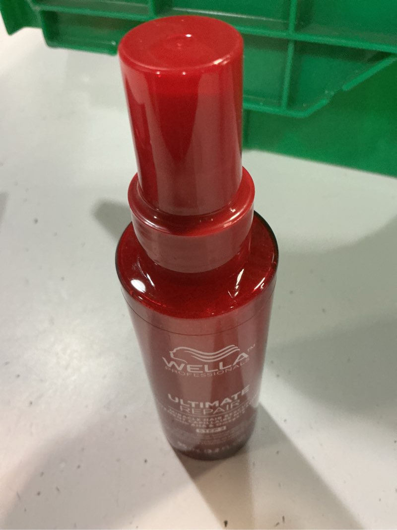 Condition photo showing New/Like New for (( unkown expiration date ))wella professionals ultimate repair miracle hair rescue for damaged hair | luxury leave-in treatment | instant, long-lasting repair & protection in 90 seconds | all hair types - packaging may vary 3.2 ounce
