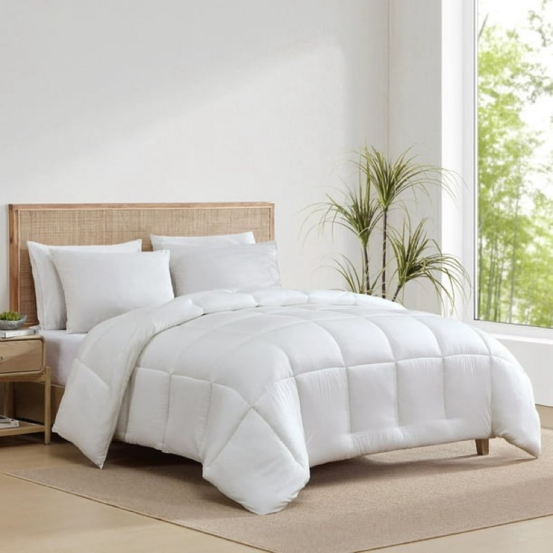 bamboo harmony 3-piece viscose made from bamboo comforter set full/queen 
