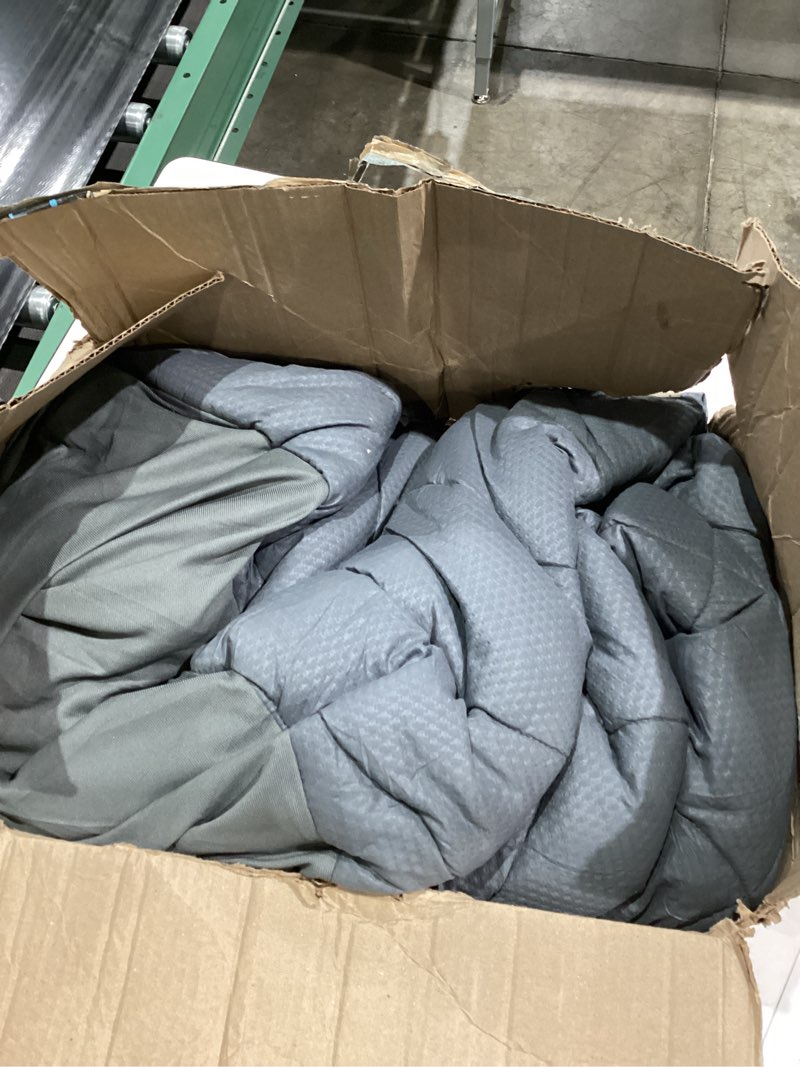 Sleep zone cooling queen mattress topper.