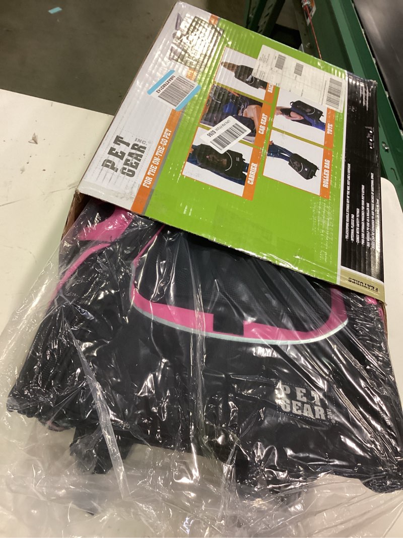 Condition photo showing Good Condition for Pet Gear I-GO2 Roller Backpack, Travel Carrier, Car Seat for Cats/Dogs, Mesh Ventilation, Included T