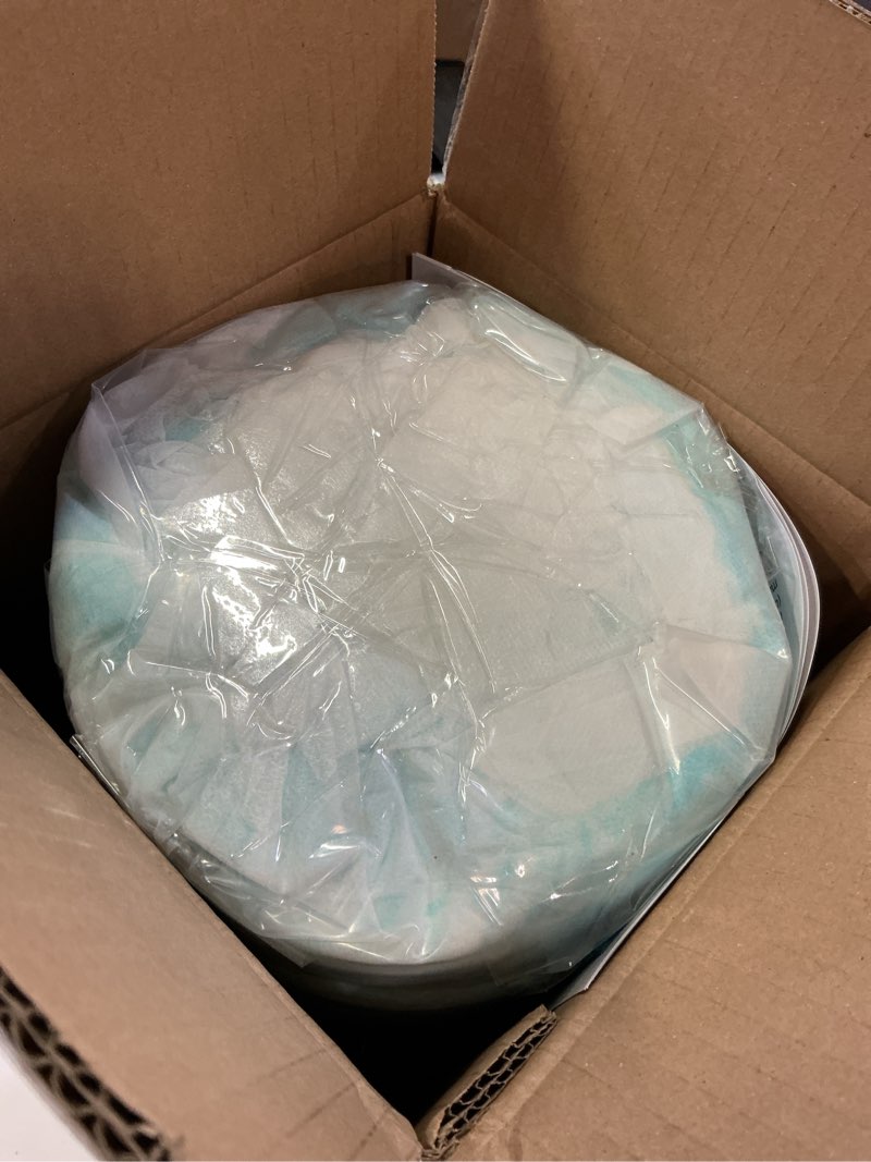 Condition photo showing New/Like New for dumos memory foam mattress topper queen, 2 inch thick gel infused bed toppers for queen size bed, soft mattress pads for sleeper sofa, rv, camper, certipur-us certified, blue blue 2 inch-queen