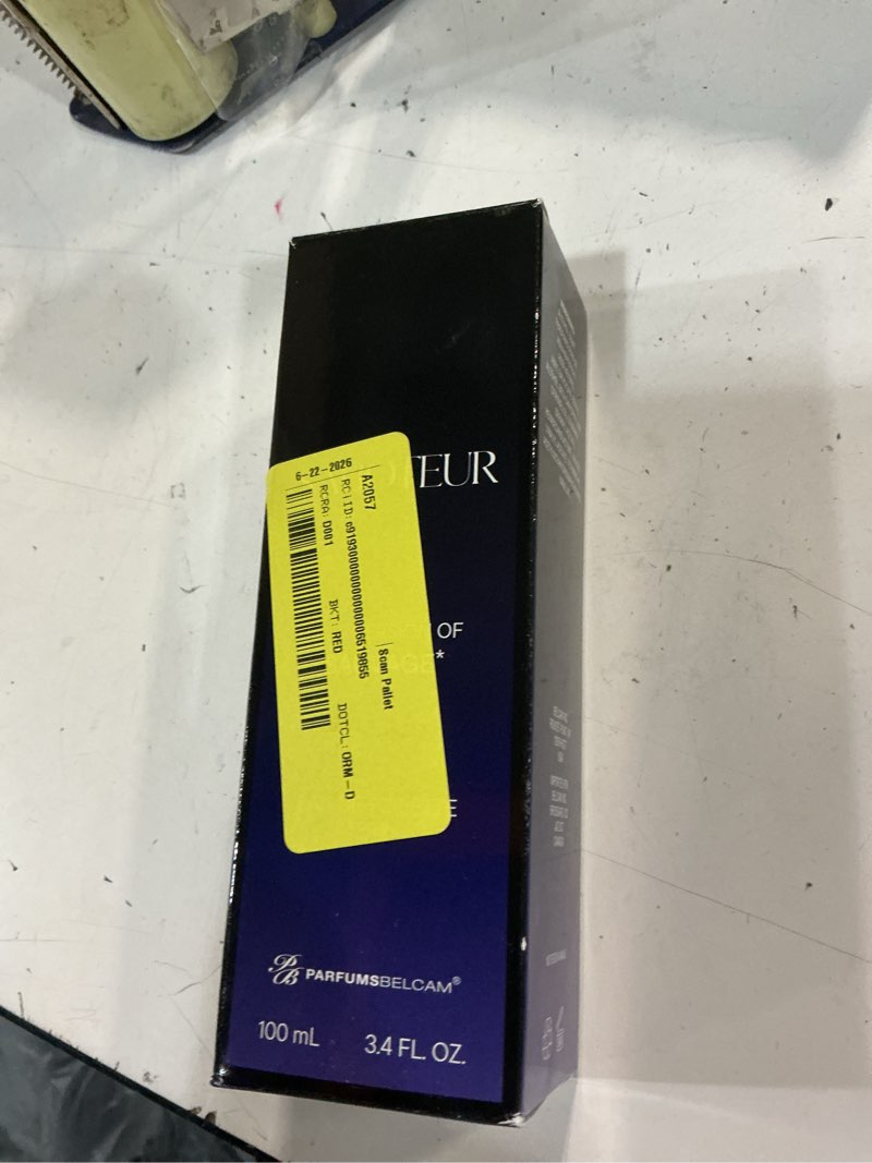 Condition photo showing New/Like New for parfumsbelcam saboteur eau de toilette, cologne for men, 3.4 fl oz