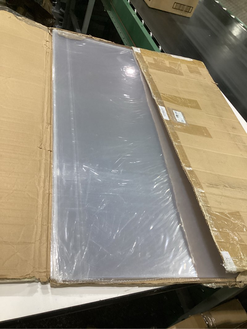 Condition photo showing Good Condition for Sherr 5 Pcs Rigid Print Protectors Fit 24 x 36 Inch Poster Paper, Top Loading Page Protectors Plastic Poster Sleeves PVC Clear Sheet Holder to Display Photo Document Magazine Certificate 24 x 36 Inch 5