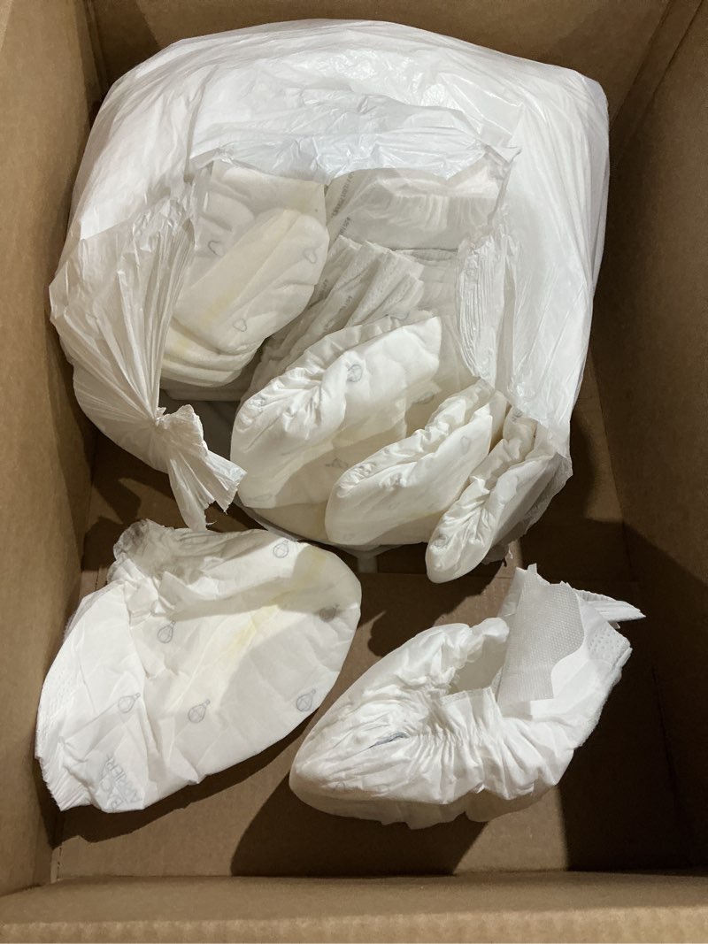 Condition photo showing As Is for incomplete ))pampers amore, size 4 (15-34 lbs), 108 count, our best diaper – hypoallergenic & fragrance free, up to 100% leakproof, soft as cashmere size 4 108