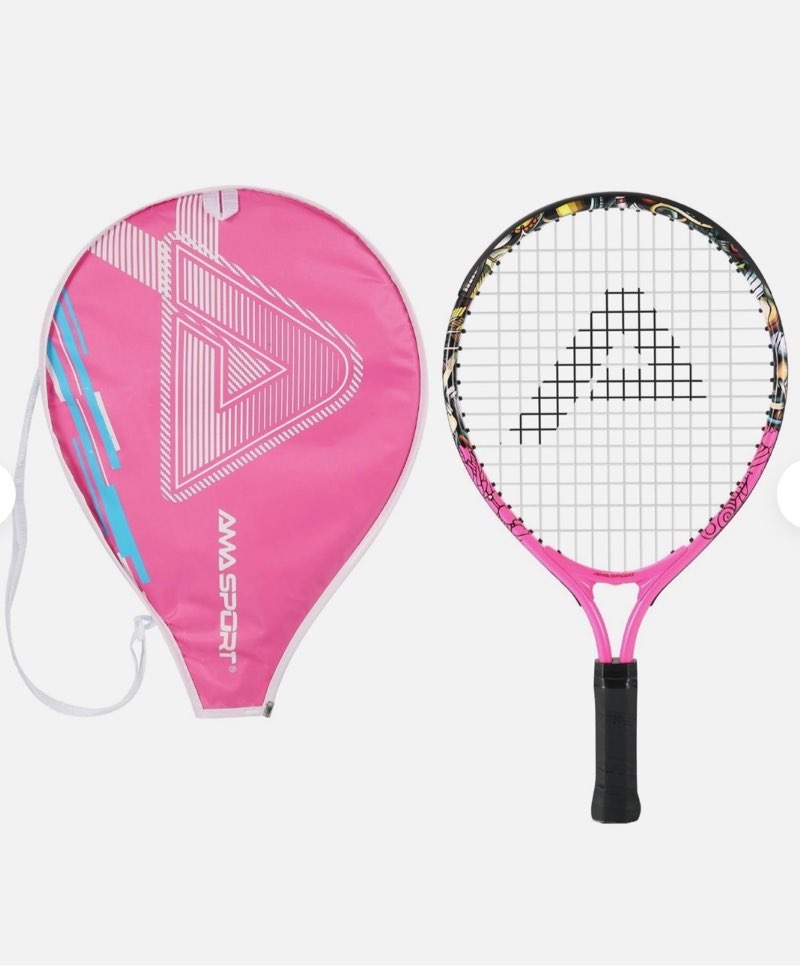 Kids Tennis Racket for Junior Toddlers Starter Kit 17-25" for Girl Pink and B...