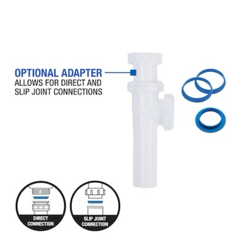 Dearborn 1-1/2-in Plastic End outlet tee