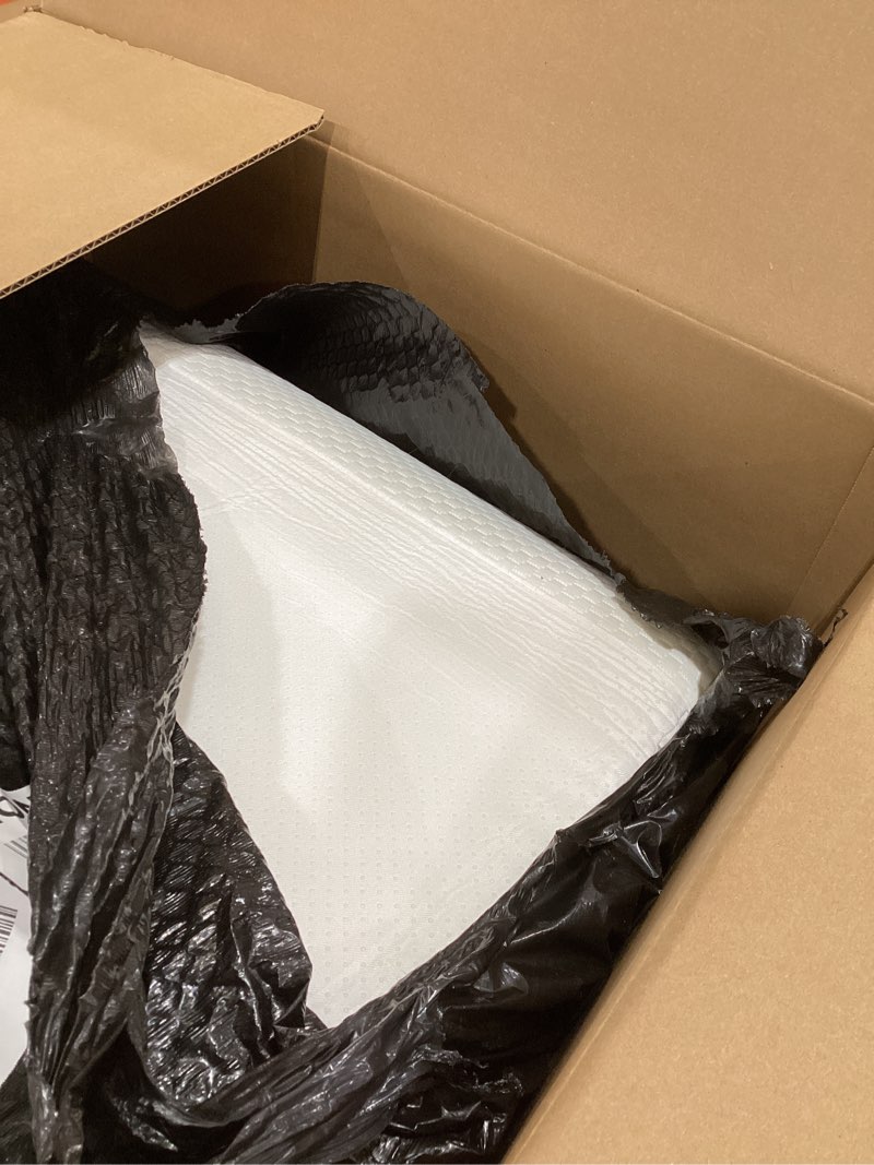 Condition photo showing As Is for 3PCS Wedge Pillow Set for After Surgery, Back Pillow for Bed Sitting up, 10-in-1 Foam Wedge Pillow for Acid Reflux & Back Pain Relief, Post Surgery Pillow for GERD & Snoring, White White 3PCS