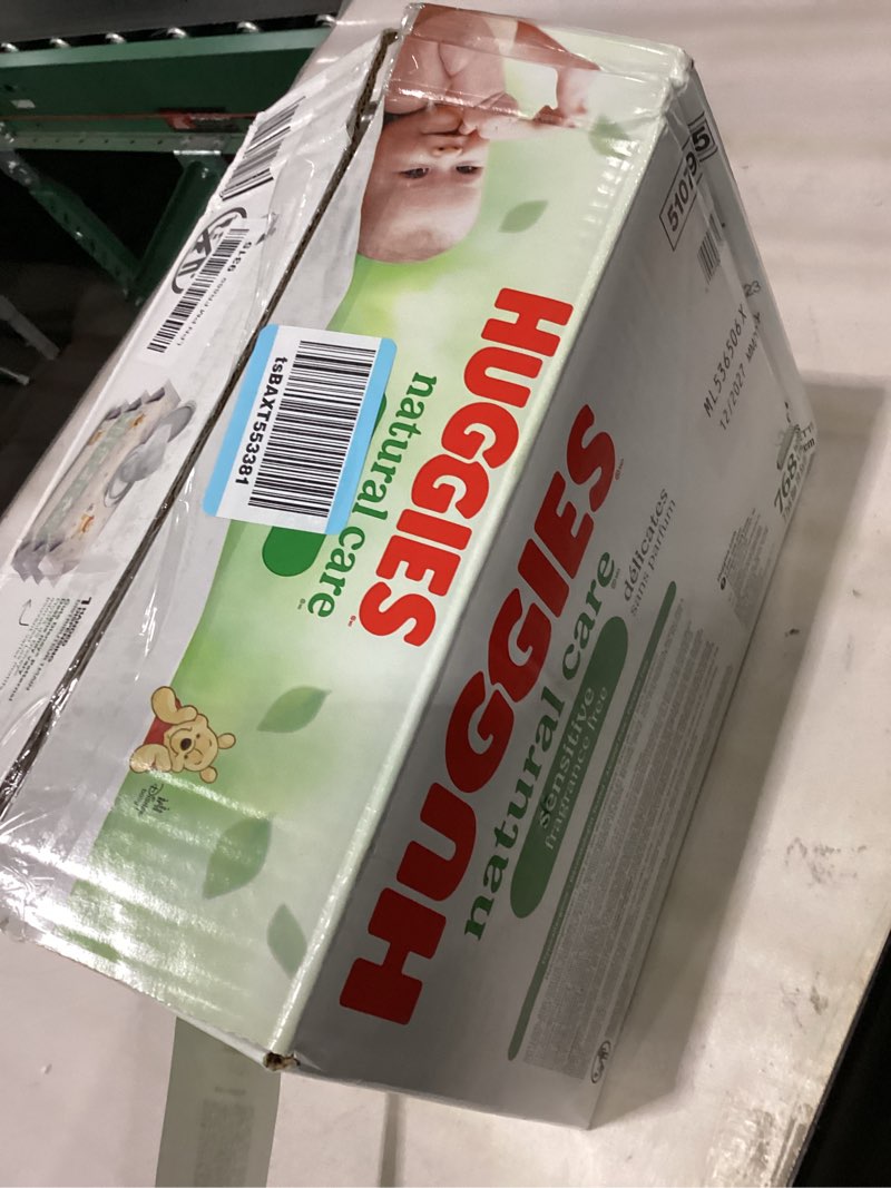 Condition photo showing Good Condition for Huggies Natural Care Sensitive Unscented Baby Wipes - 768ct