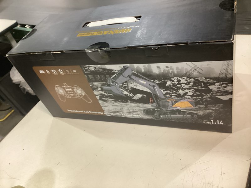 Condition photo showing Good Condition for Ailejia Remote Control Excavator 22 Channel RC ExcavatorTruck Vehicle Toy huina 1:14 Scale Excavator 2.4Ghz Construction with Sound and Lights