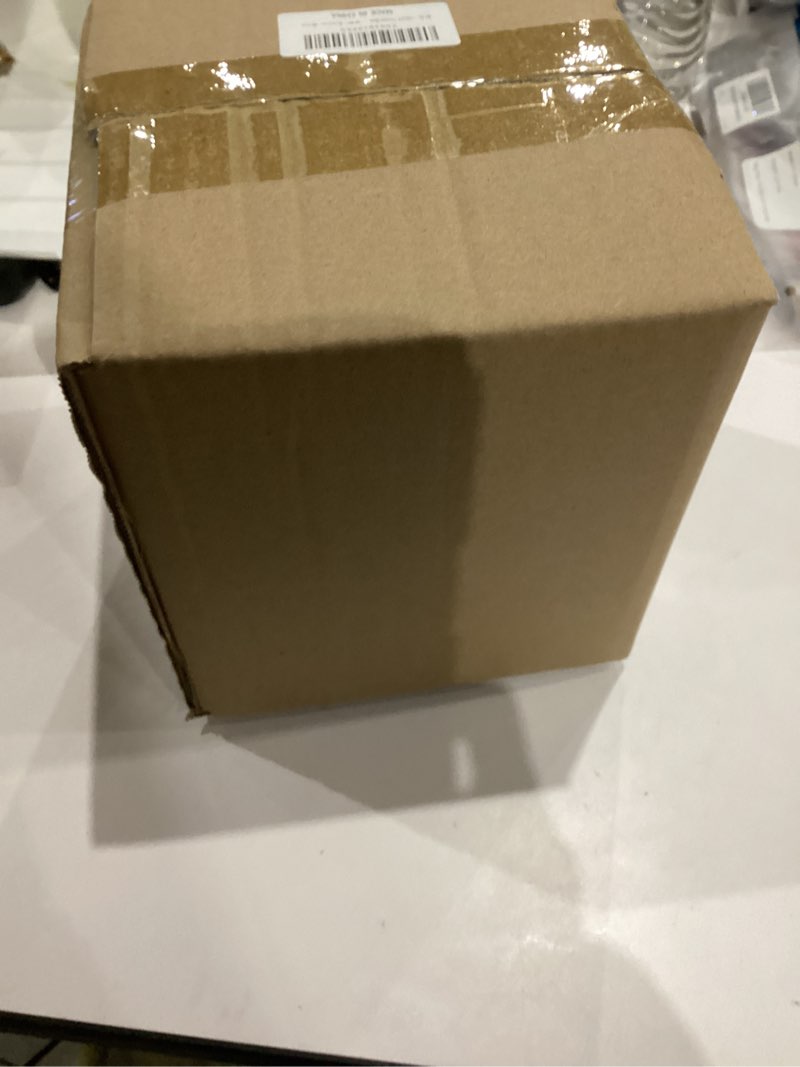 Condition photo showing New/Like New for SILUT Tissue Box Cover Square, Extra Large Tissue Box Cover, Plus Size Tissue Box Holder, Acrylic Tissue Holder for Bathroom, Home, Restaurant, Kitchen - White, 5.5x5.5x5.9'' Matte White 5.5"L x 5.5"W x 5.9"H