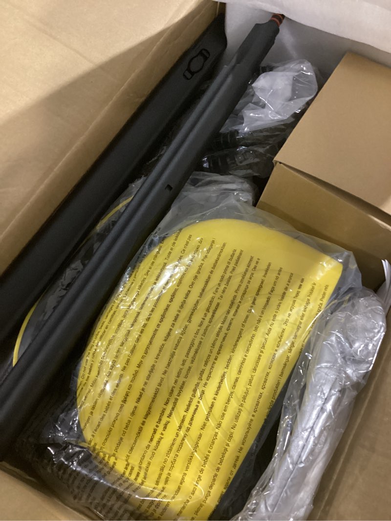 Condition photo showing New/Like New for waitbird steam cleaner, steam cleaner for home, handheld steamer for cleaning with 21 accessories, 248 °f high temperature, suitable for grout, floor. sofas, upholstery, carpets