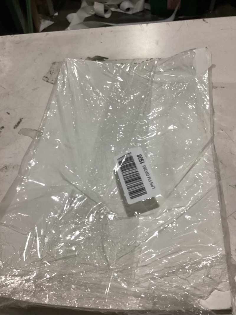 Condition photo showing As Is for suncolor large gift boxes with lids, white cardboard, 15 x 9.5 x 2 inches, 12 pack, for clothes, shi