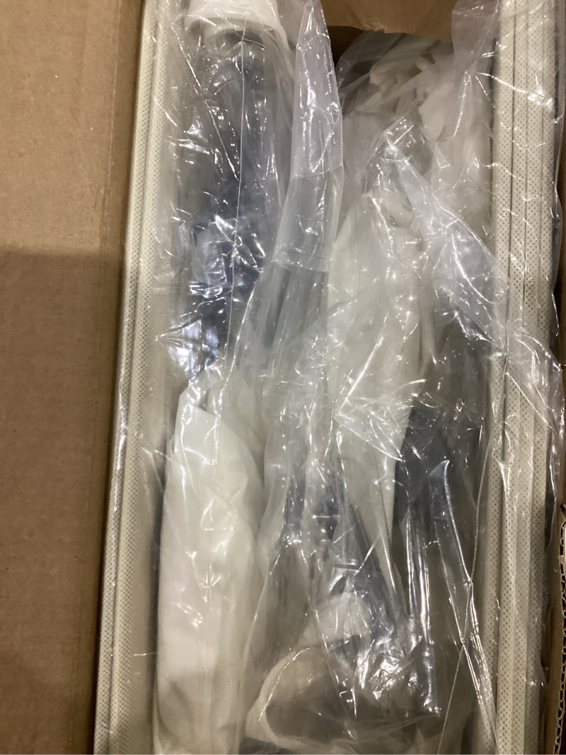 Condition photo showing New/Like New for Under Bed Shoe Storage with Wheels 2 Pack, Holds 12 to 24 Pairs, Sturdy Shoe Organizer with Clear Lid, Zippers and 3 Handles, Foldable Fabric Shoe Organizer for Closet