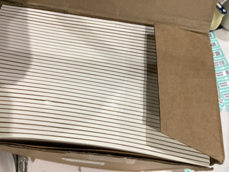 Condition photo showing As Is for Lincia 36 Pack Large Kraft Notebooks 8.5 x 11 inch College Ruled Notebook Bulk A4 Subject Diary Journals Notebooks for Office Notes Writing Supplies, 60 Pages