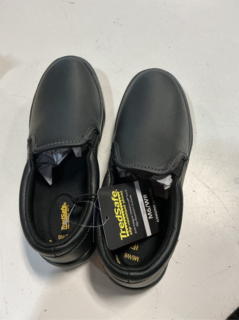 Condition photo showing New/Like New for tredsafe ric 2.0 unisex work shoes with comfort system