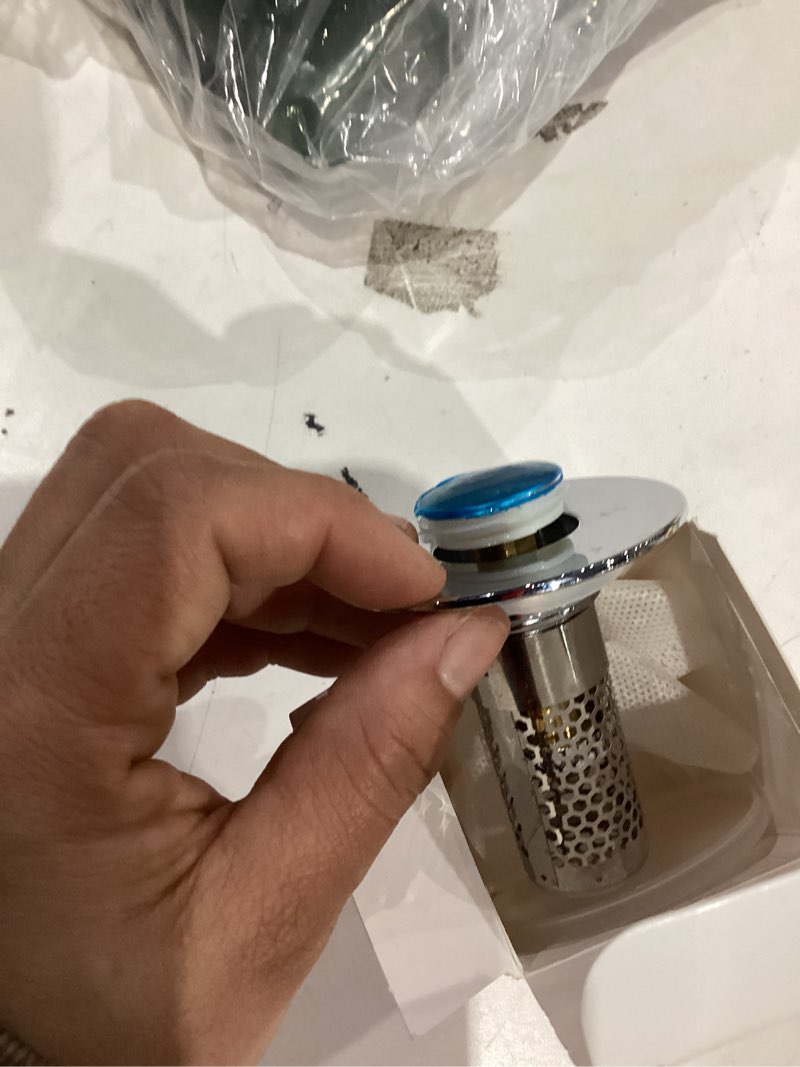 ?bathroom sink drain strainer,pop-up sink stopper hair catcher, anti-clog stainless steel drain filt