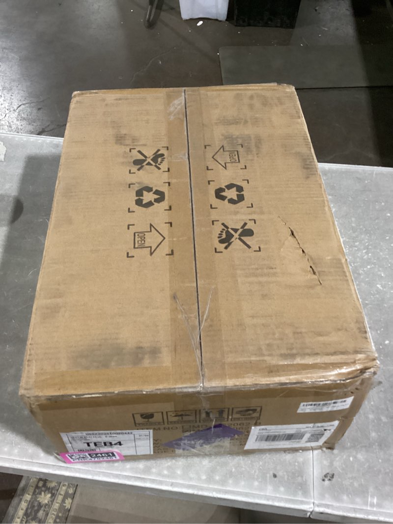 Condition photo showing New/Like New for 52" Ceiling Fan with Light Chandelier Fan Modern DC Motor Dimmable Led Fandelier Ceiling Fan with Light for Bedroom, Living Room 52 inch Silver