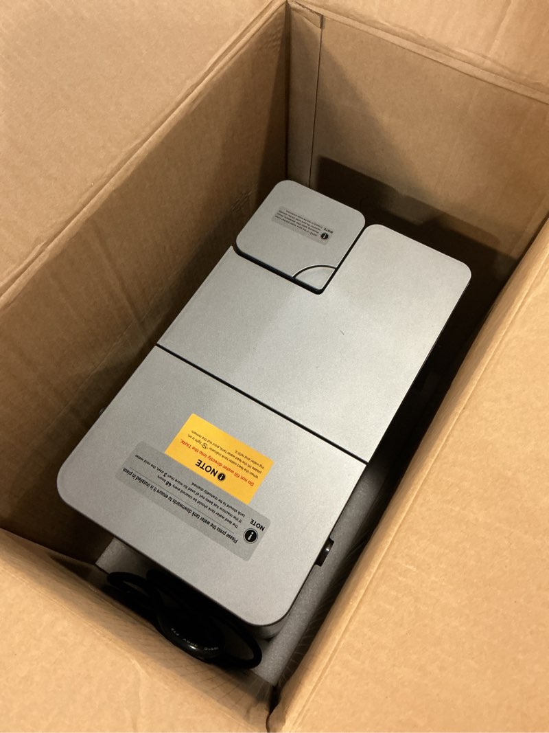 Condition photo showing As Is for C5 Countertop Reverse Osmosis Water Filter, Hot and Cold RO System-3s Instant Hot, 6 Temp Settings 7-Stage RO Filtration Dispenser, NSF/ANSI372/42/58, Portable Pitcher, 3:1 Pure to Drain