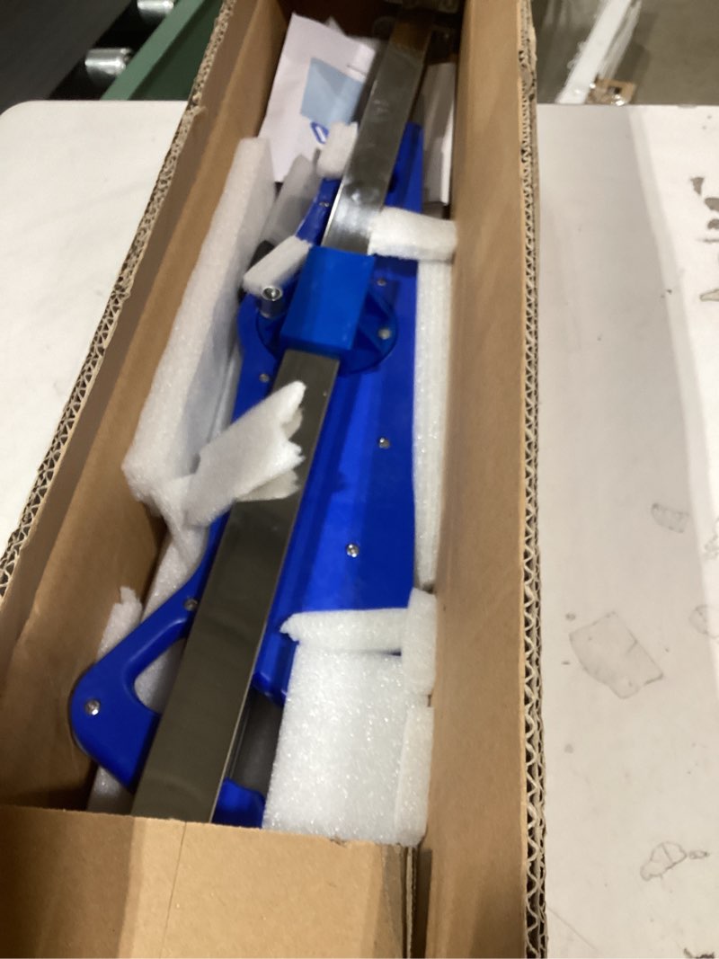 Condition photo showing As Is for yjingrui drywall cutting tool, foldable drywall cutter with nylon handle, fit 0.47" - plasterboard, hand push gypsum board cutter, plasterboard cutter with 10pcs spare blades, unit: centimeter