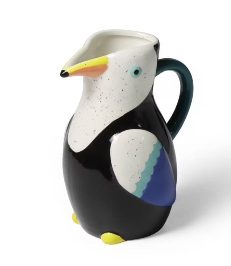 Ceramic Toucan Watering Vase - Bullseye's Playground™ ( case of 6 pc) 