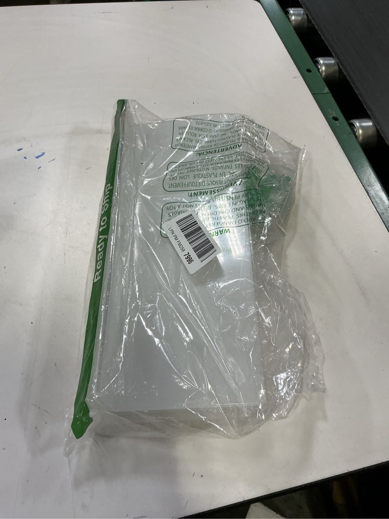 Condition photo showing Good Condition for Blulu 8 Pcs Acrylic Floating Shelf, Invisible Wall Mounted Shelf for Book Plants Picture Makeup Record Display in Living Room, Bathroom, Bedroom, Kitchen, Office(14 x 5 x 2 Inches,Clear) 14 x 5 x 2 Inches Clear