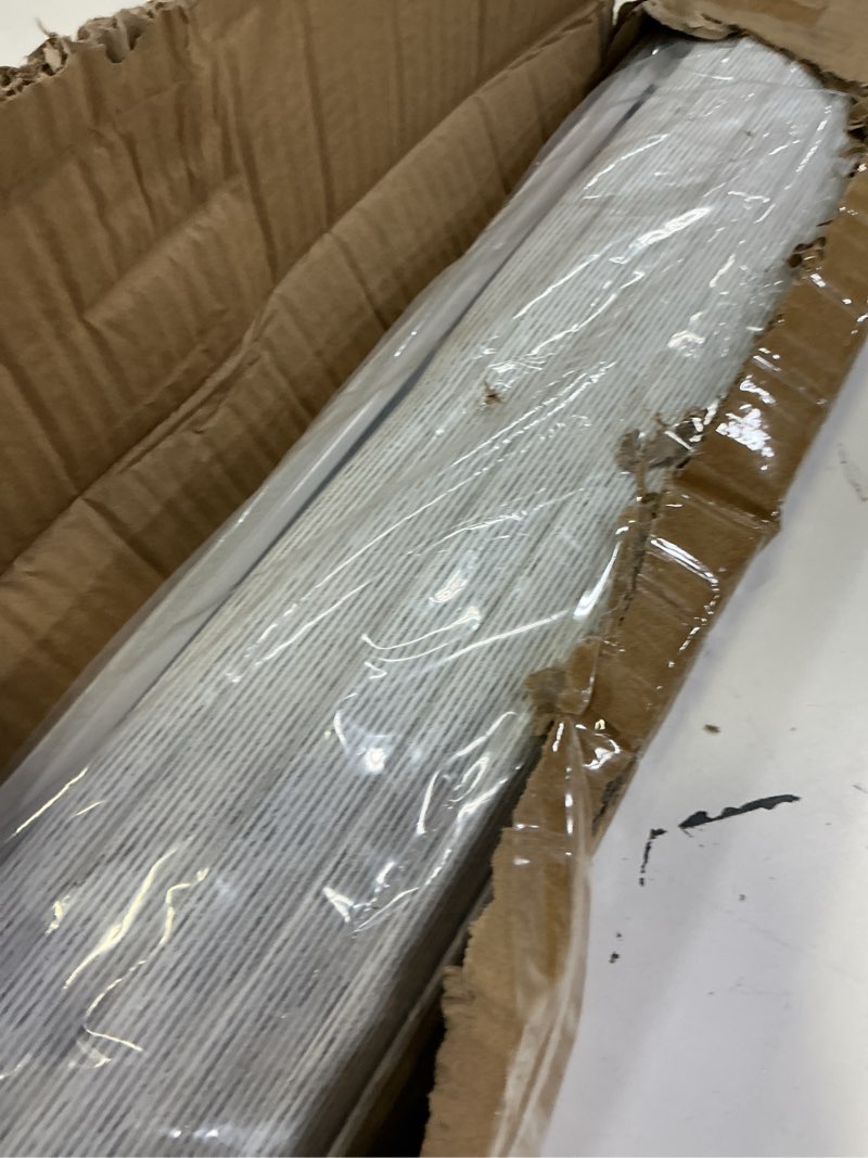 Condition photo showing Good Condition for unishades 100% blackout cordless roman shades for indoor windows & french doors, 40 3/4" w × 60" h - blackout - grey blackout - grey 40 3/4" w × 60" h