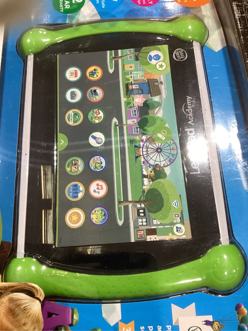 Condition photo showing Good Condition for leapfrog leappad academy kids’ learning tablet, green