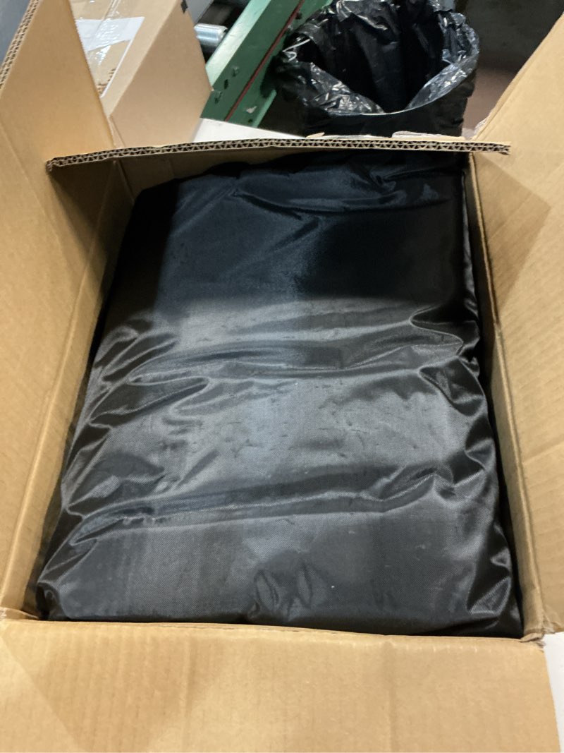 Condition photo showing Good Condition for 10L0L 2+2 Passengers Golf Cart Enclosure for EZGO TXT,600D Waterproof Snowproof Golf Buggy Keep Warm Cover, 2 Door Zippers 4-Side Clear Window and 4 Windproof Hooks Golf Cart Rain Cover, Black